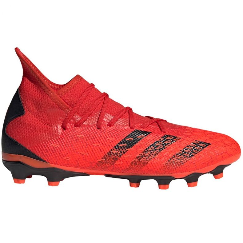 Adidas Predator Freak.3 Mg M FY6303 fotbollsskor mångfärgad apelsiner och röda