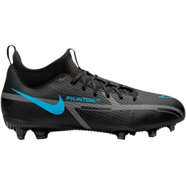 Nike Phantom GT2 Academy Df FG / MG Jr DC0813 004 fotbollsskor svart svart