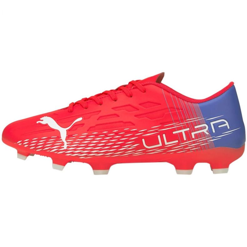Fotbollsskor Puma Ultra 4.3 Fg Ag M 106532 01 röd apelsiner och röda