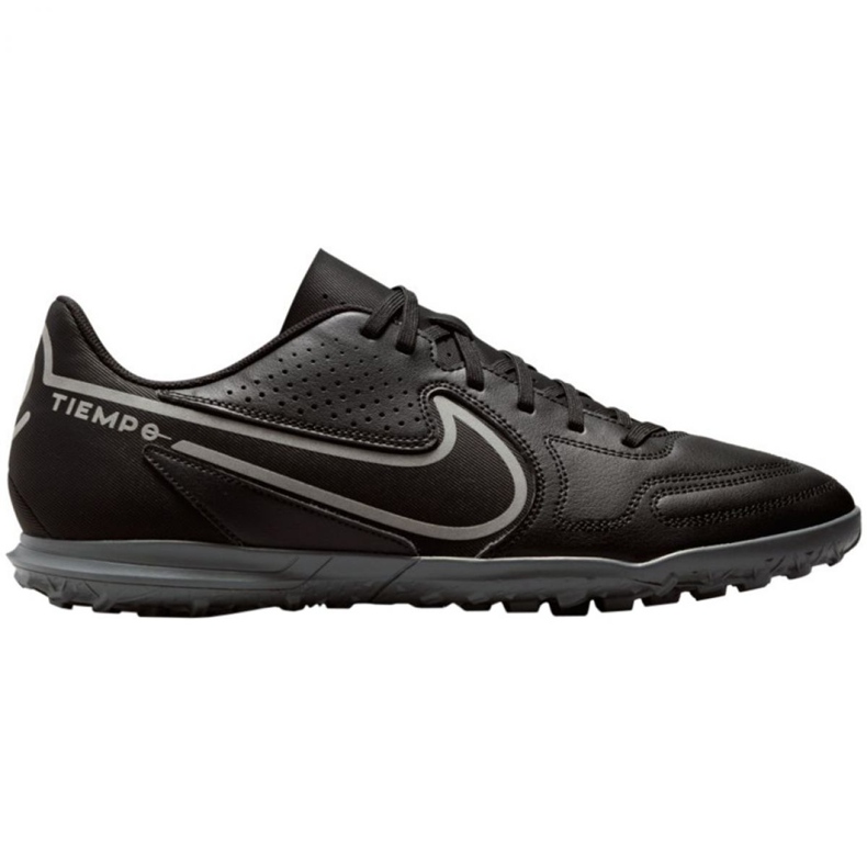 Nike Tiempo Legend 9 Club Tf M DA1193 004 fotbollsskor svart svart
