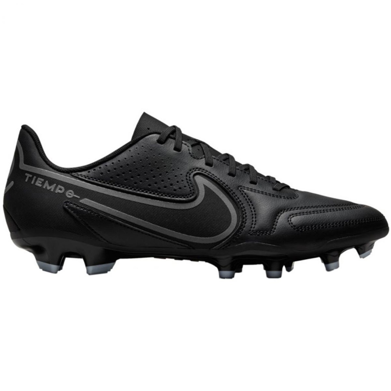 Nike Tiempo Legend 9 Club FG / MG M DA1176 004 fotbollsskor svart svart
