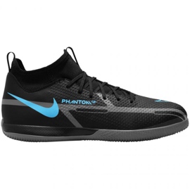 Nike Phantom GT2 Academy Df Ic Jr DC0815 004 fotbollsskor svart svart