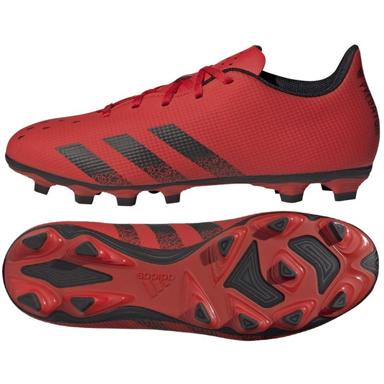 Adidas Predator Freak.4 Fg M FY6319 fotbollsskor röd röd