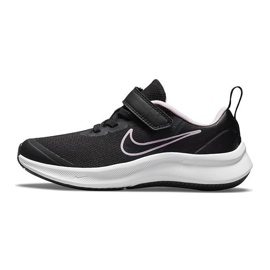 Nike Star Runner 3 (GS) Jr DA2776-002 sko svart rosa