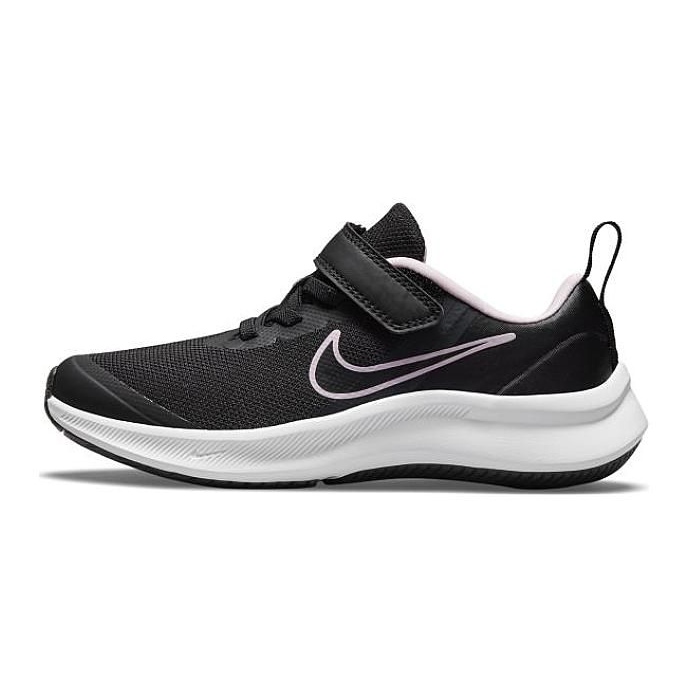 Nike Star Runner 3 (GS) Jr DA2776-002 sko svart rosa
