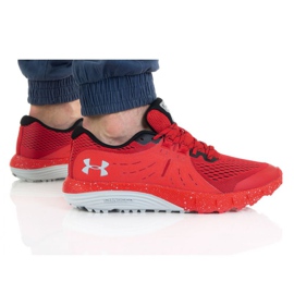 Under Armour Charged Bandit Trail M 3021951-601 röd