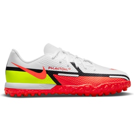 Nike Phantom GT2 Academy Tf Jr DC0817-167 fotbollsskor mångfärgad vit