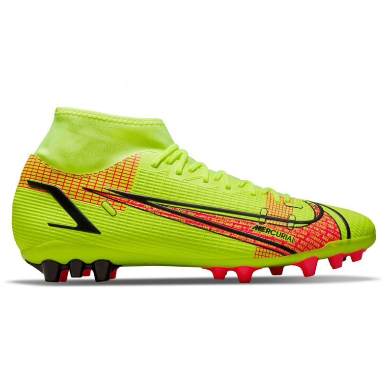 Nike Superfly 8 Academy Ag M CV0842-760 fotbollsskor grön grön
