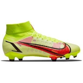 Nike Superfly 8 Pro Fg M CV0961-760 fotbollsskor grön grön