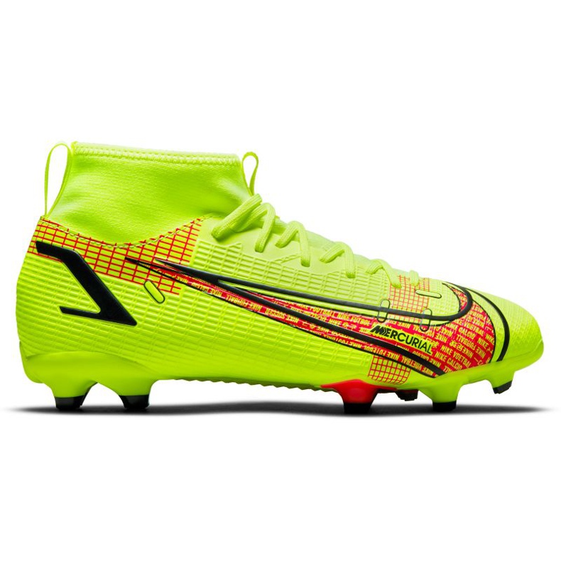 Nike Superfly 8 Academy Mg Jr fotbollsskor CV1127-760 grön grön