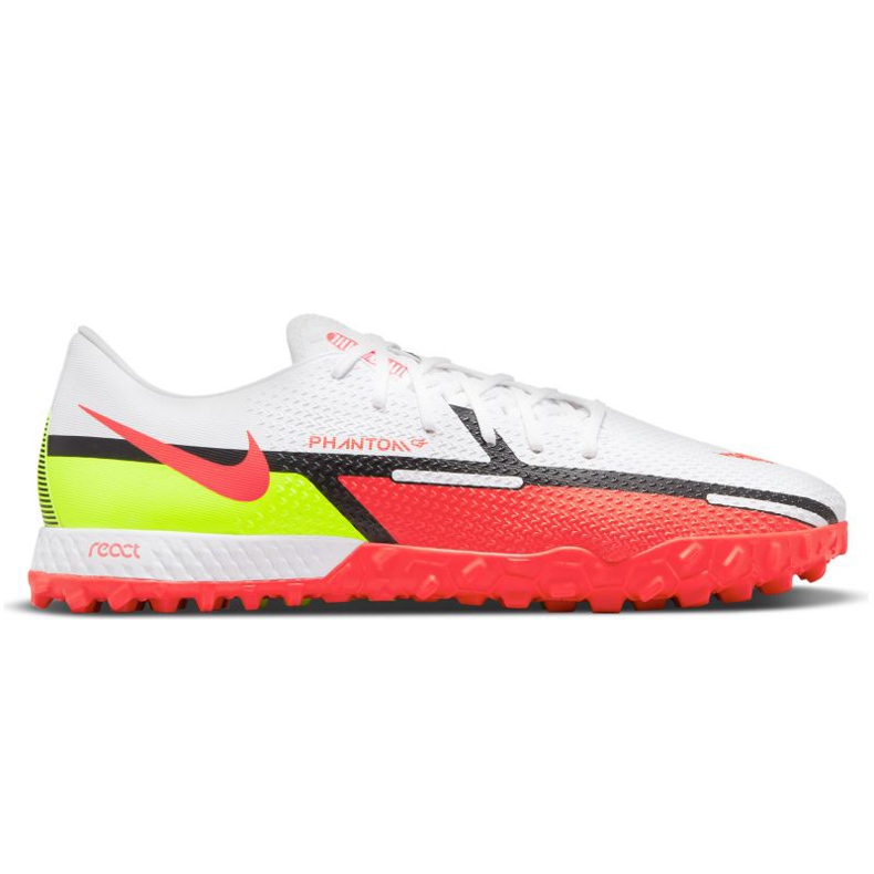 Nike React Phantom GT2 Pro Tf M DC0768-167 fotbollsskor mångfärgad vit