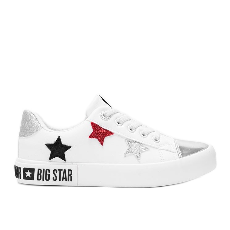 Big Star barn låga sneakers Light vit