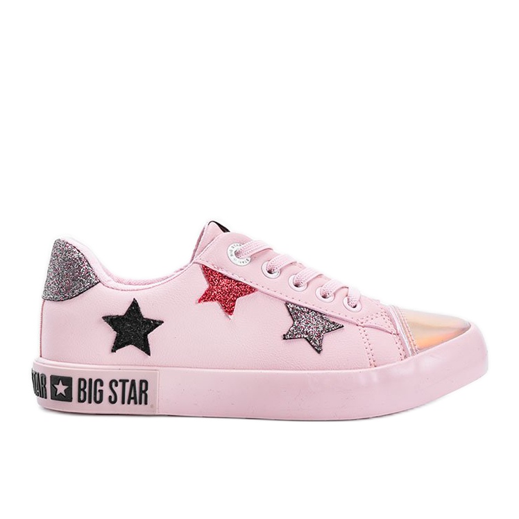 Big Star barn låga sneakers Light rosa
