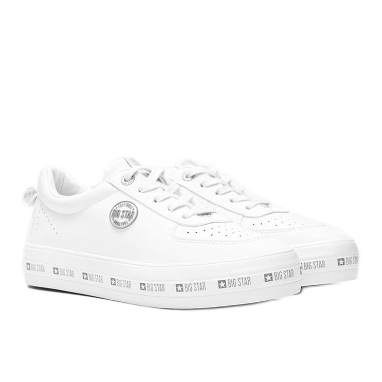 Big Star sneakers låg klassisk vit Julia