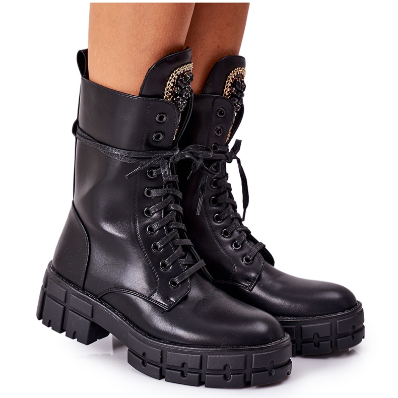 PS1 Varma arbetare med stenar Black Hadley svart