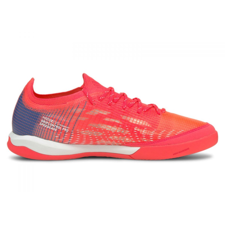 Puma Ultra 1.3 Pro Court M 106517-01 fotbollsskor mångfärgad röd