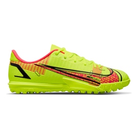 Nike Mercurial Vapor 14 Academy Tf Jr CV0822-760 fotbollsskor gul gul