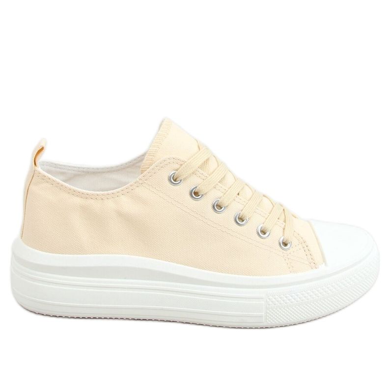 Dam beige sneakers PC12P Beige