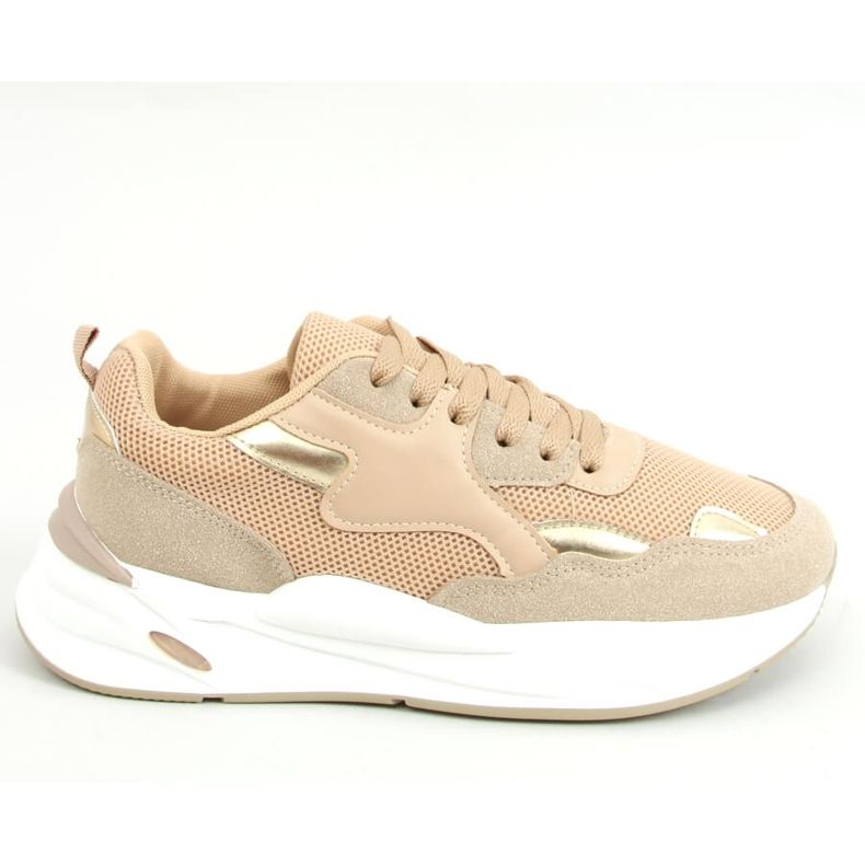 Mörkbeige sportskor YL-57 Khaki kaki