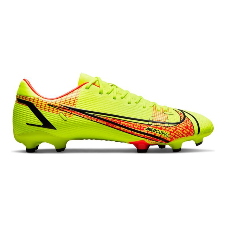 Nike Mercurial Vapor 14 Academy FG / MG M CU5691-760 fotbollsskor mångfärgad gula färger
