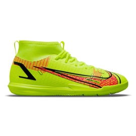 Nike Mercurial Superfly 8 Academy Ic Jr CV0784-760 fotbollsskor mångfärgad gula färger