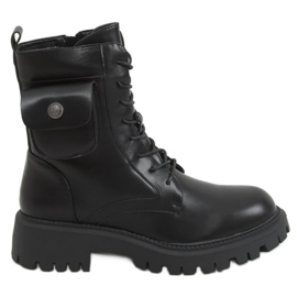 Svart Arbetare med ficka JJ06P Svart