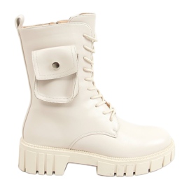 Beige Arbetare med en ficka UK50P Beige