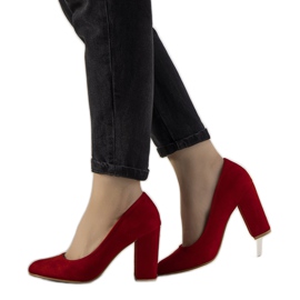 Röda pumpar på Selva -stolpen