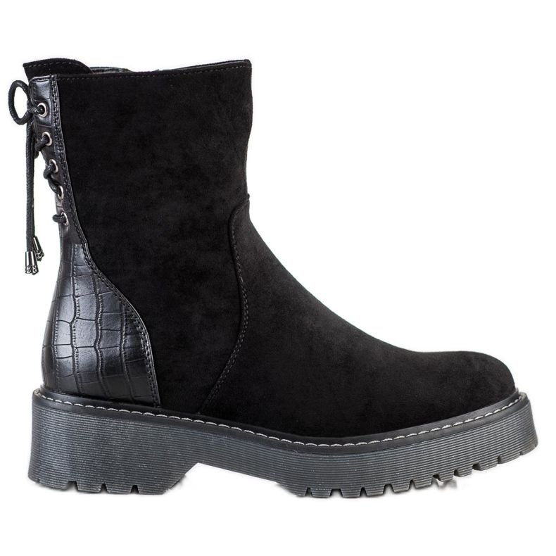 J. Star Mockanarbetare med bindning svart