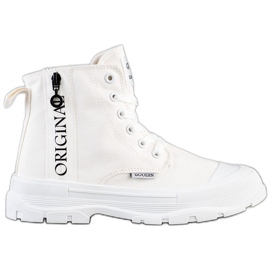 Goodin Original High Sneakers vit