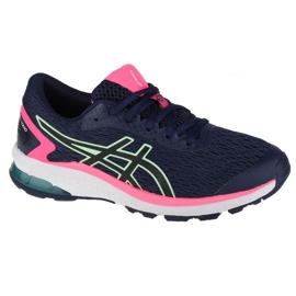 Asics GT-1000 9 Gs Jr 1014A150-400 marinblå rosa