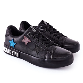 Barnläder Sneakers Big Star II374031 Svart