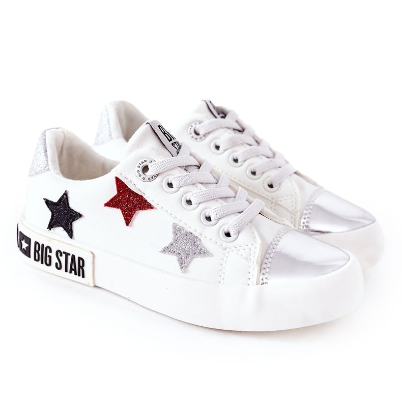 Barnläder Sneakers Big Star II374032 Vit