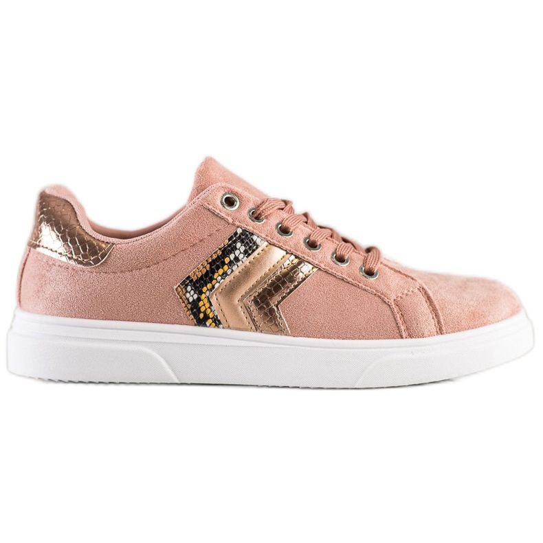 SHELOVET Mocka sneakers rosa