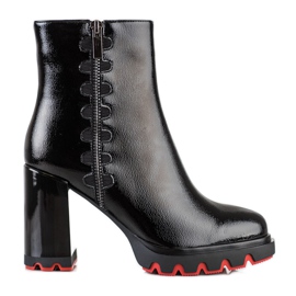 Filippo Mode högklackade stövlar svart