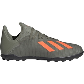 Adidas X 19.3 Tf Jr EF8375 fotbollsskor kaki