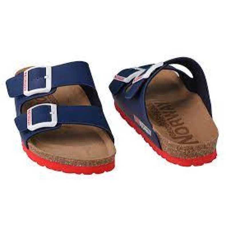 Geographical Norway Geografiska Norge Sandalias Bios Doble Hebilla flip-flops W GNW20417-12 blå