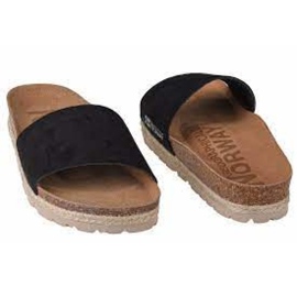 Geographical Norway Geografiska Norge Sandalias Baja Verano flip-flops W GNW20406-01 svart