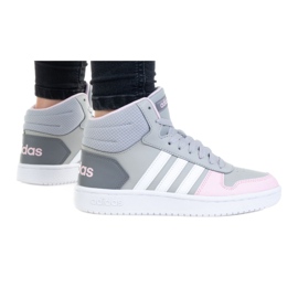 Adidas Hoops Mid 2.0 K GZ7772 skor svart