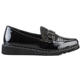 Filippo Trendiga läderskor svart