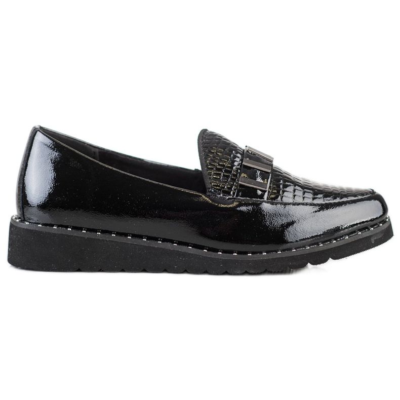 Filippo Trendiga läderskor svart