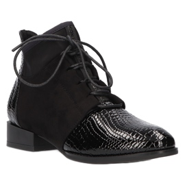 Damstövlar Läder Filippo Svart DBT3034 / 21 BK