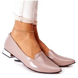 Mockasiner på silverklack Laura Messi Cappuccino 2013 mångfärgad