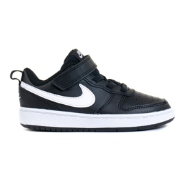 NIke Court Borough Low 2 (TDV) Jr BQ5453-002 skor svart