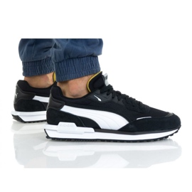 Puma City Rider B&amp;W M 38204 601 svart