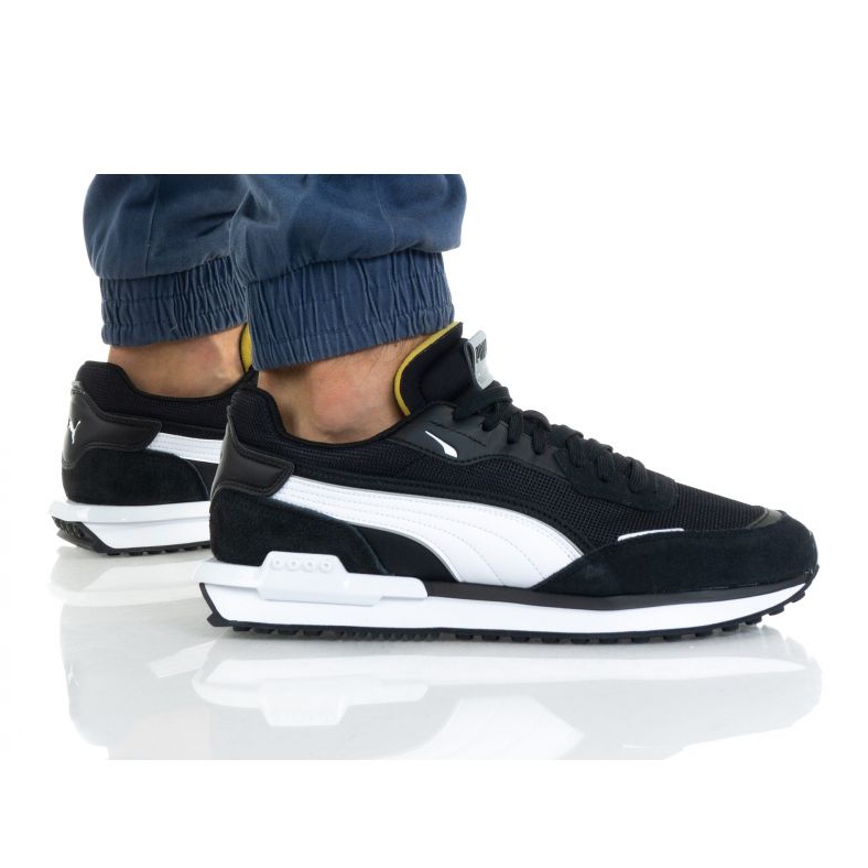 Puma City Rider B&amp;W M 38204 601 svart