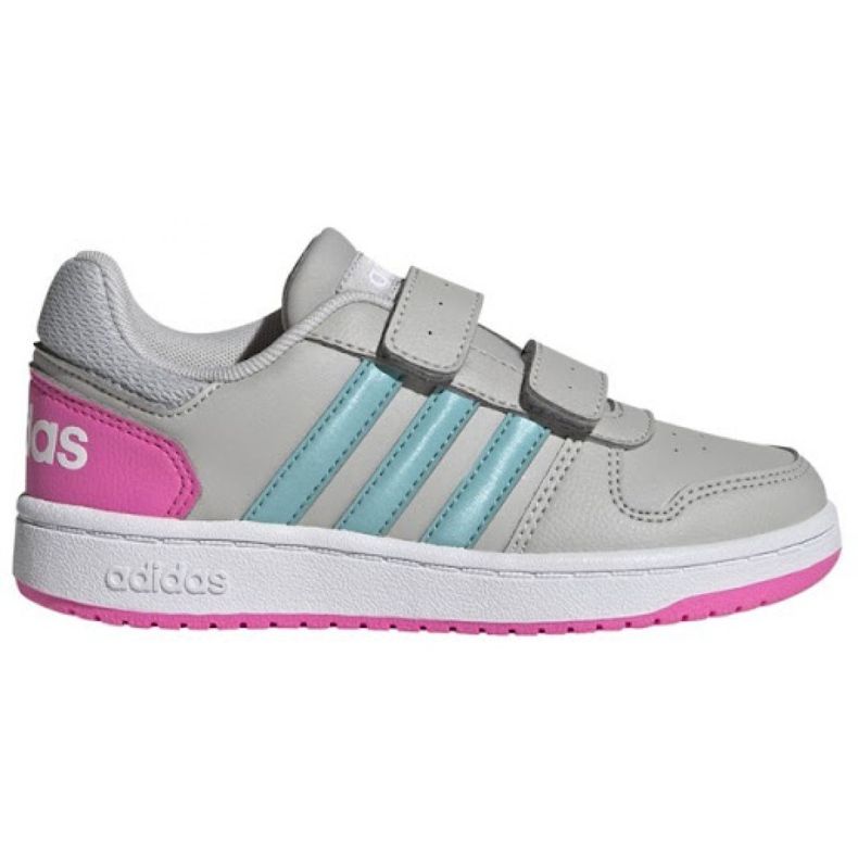 Skor adidas Hoops 2.0 Cmf C Jr H01550 svart