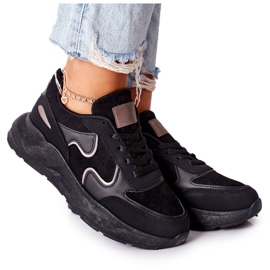 PE1 Kvinnors sportskor Sneakers Svart Bethell