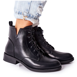 S.Barski Klassiska damstövlar Jodhpur S. Barski Bello svart