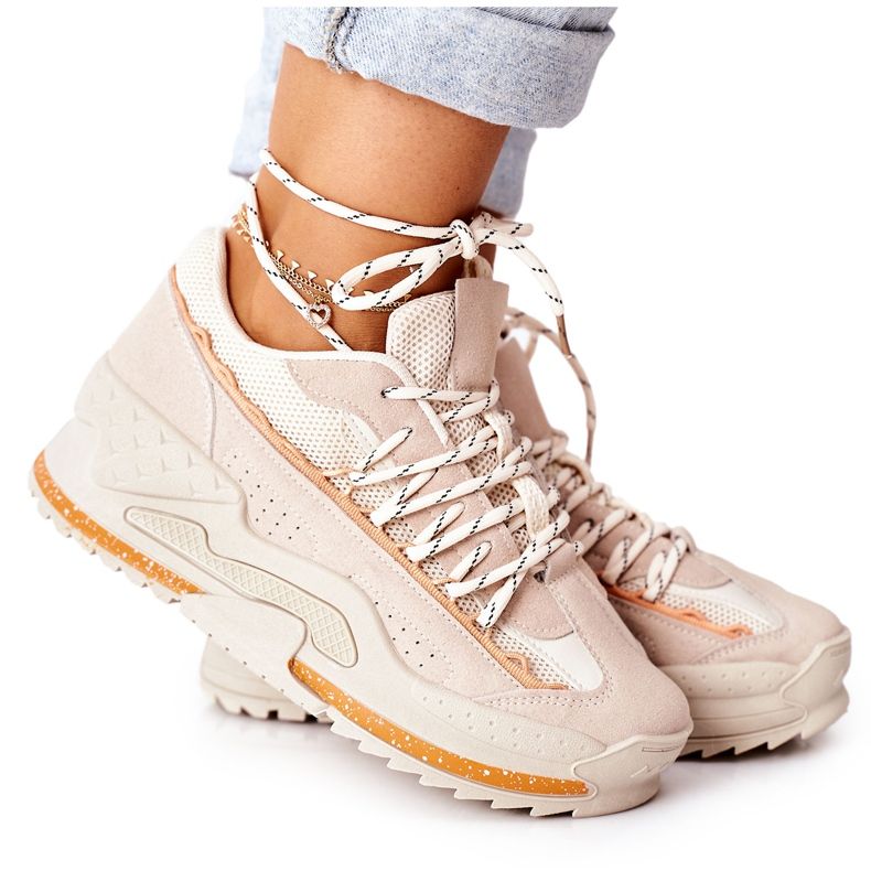 PS1 Kvinnors sportskor Sneakers Beige Aland